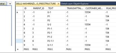 PLM Office – Anpassungen – Strukturbaum aus PLM DMS Auswahlsätze